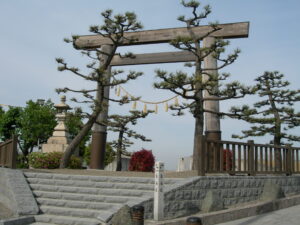 桑名市・七里の渡し跡　正面